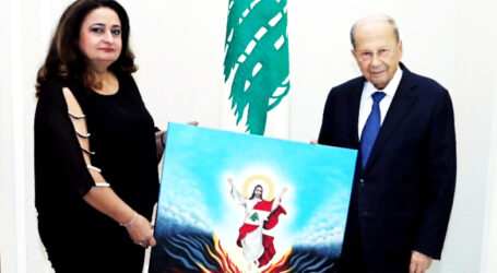 الرئيس عون: “انشالله منشهد قريبًا قيامة لبنان”