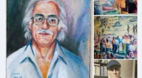 معرض “النظرة الأخيرة على مرسم الفنان محمد علي الخطيب” في صيدا