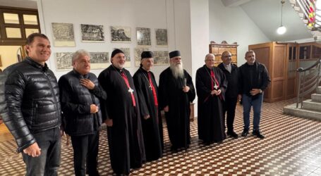 البطريرك الراعي في جبل أتوس